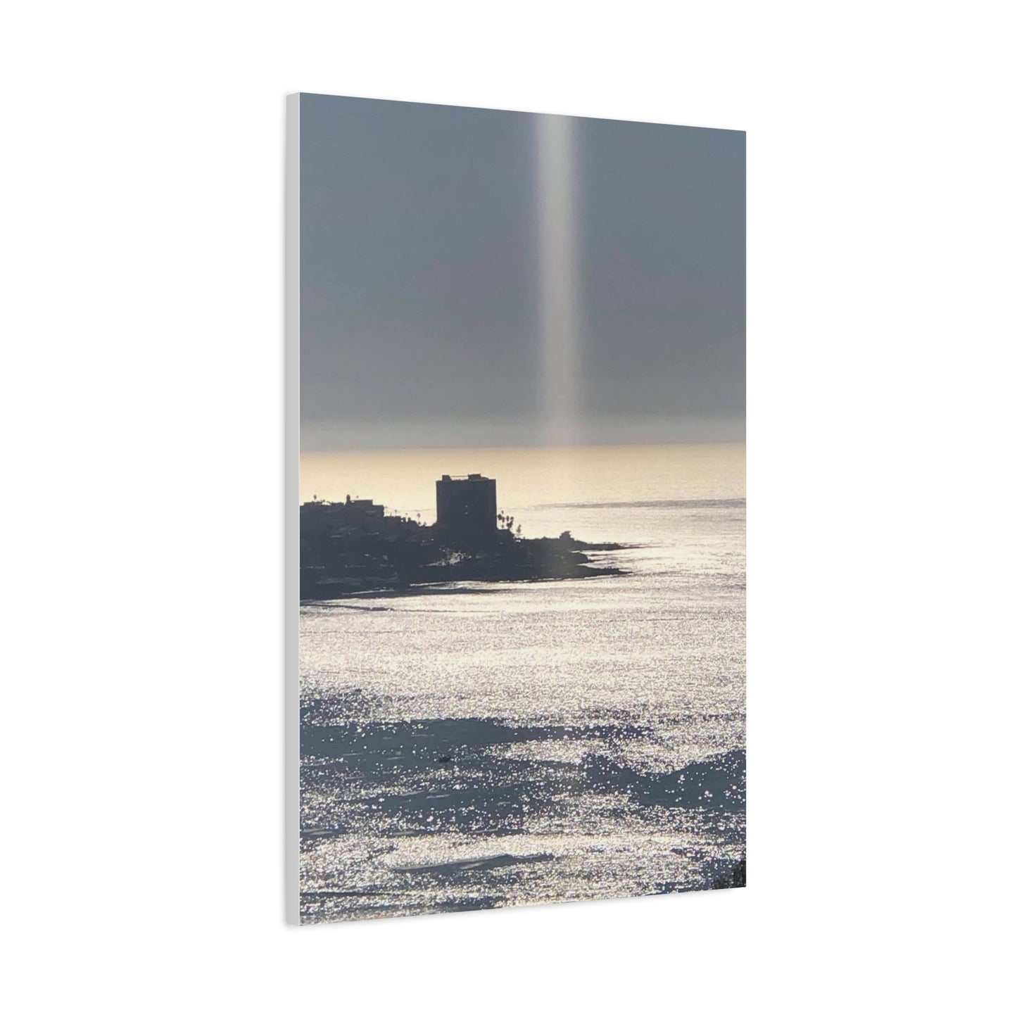 La Jolla natural light Canvas Art Print, Coastal Serenity, Home Décor, Wall Art, Modern Artwork, Gift for Sea Lovers, Coastal Decor