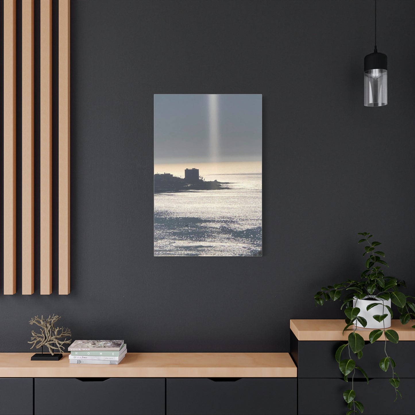 La Jolla natural light Canvas Art Print, Coastal Serenity, Home Décor, Wall Art, Modern Artwork, Gift for Sea Lovers, Coastal Decor